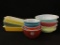 Lot of 13 Various Pyrex Bowls & Dishes