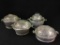 5 Piece Set of Guardian Service w/ Glass Lids