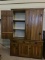 Lg. Two PIece Primitive Cabinet