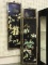 Lot of 4 Oriental Wall Hanging Screens