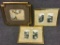 Lot of 3 Various Framed Oriental Pictures