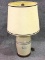 3 Gal Marshall Pottery Churn Base Lamp