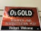 Lg. Tin Contemp. Adv Sign-O's Gold Research &