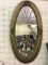 Lg. Oval Wall Hanging Mirror