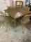 Samsonite Folding Card Table w/ 7