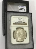 Graded 1884-O Morgan Silver Dollar-MS64 (NGC)