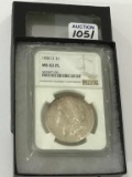 Graded 1880-S Morgan Silver Dollar-MS63 PL (NGC)