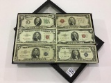 Lot of 6 Paper Currency Including