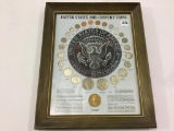 Framed United States 20th Century Coins