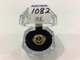 Men's 10K Masonic Ring (Size: 11) (Holder Not