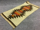Vintage Navajo Design Rug