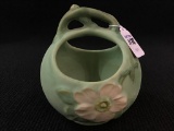Weller Pottery Handled Pot (6 Inches Tall)