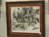 Framed SIgned & Numbered Print by Bart Kassabaum-