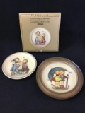 Lot of 2 Lg. Goebel Hummel Germany Plates