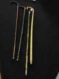 Lot of 4 Canes Including Century of Progress-