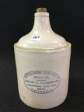 Stoneware Jug Front Marked