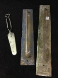 Lot of 3 Including 2-Vintage Door Pulls