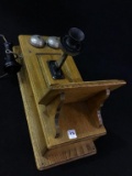 Vintage Wall Hanging Telephone-Leich