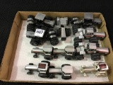 Group of 11-1/64th Scale White Tractors