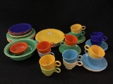 Group of Fiestaware Dishes