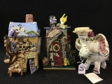 Lot of 3 Blue Sky Collector Pieces Including