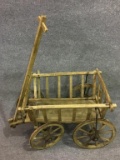 Primitive Floral or Vegetable Cart