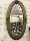Lg. Oval Wall Hanging Mirror