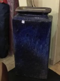 Blue Garden Pot (32 Inches Tall) X