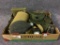 Group of Military Items Including Ammo Pouches,