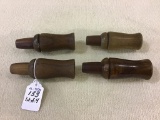 Lot of 4 Lohman Duck Calls (503-505 & 507)