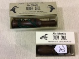 Lot of 2 Ken Martin Calls w/ Boxes-Duck