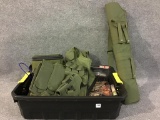 Group of Military & Hunting Items Including