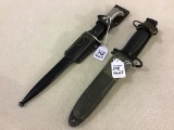 Lot of 2 Bayonets w/ Sheaths Including