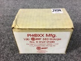 Phoxx Mfg. 100 2-Skeet 380 Ga. No. 8 Shot