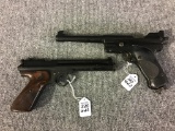 Lot of 2 Crosman .177 Cal  Pellguns Including