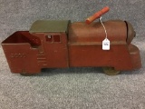 Vintage Child's Ride on Locomotive Toy