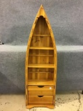 Canoe Style Shelf w/ 2 Drawers
