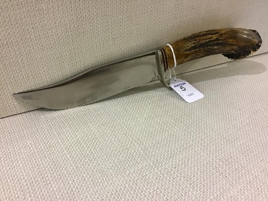 Bone Handled Hunting Knife Marked Oiler
