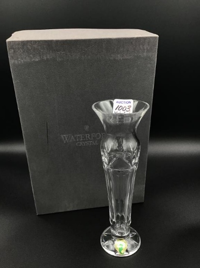 Waterford Crystal 8 Inch Tall Vase w/