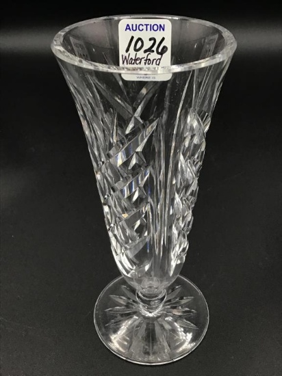 Waterford Crystal Signed Vase
