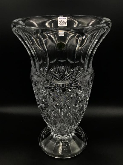 Very Lg. Heavy Waterford Crystal Signed