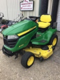 LIKE NEW 2016 JOHN DEERE X390 RIDING