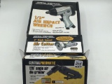 Lot of 3 Central Pneumatic-New in Box Tools