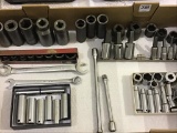 Group of Wright Sockets, Impact Sockets, Wrenches