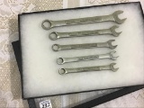 Lot of 5 Craftsman Metric Combination Wrenches