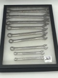 Lot of 9 Craftsman Metric Combination