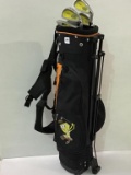 Child's Spongebob Golf Bag w/ 4