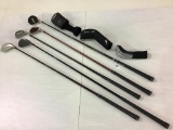 Lot of 5 Various Golf Club Chippers