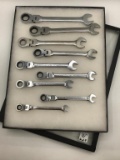 Lot of 9 Flex Gear Wrenches Including