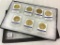 Lot of 7 UNC REPLICA Gold Coins Including